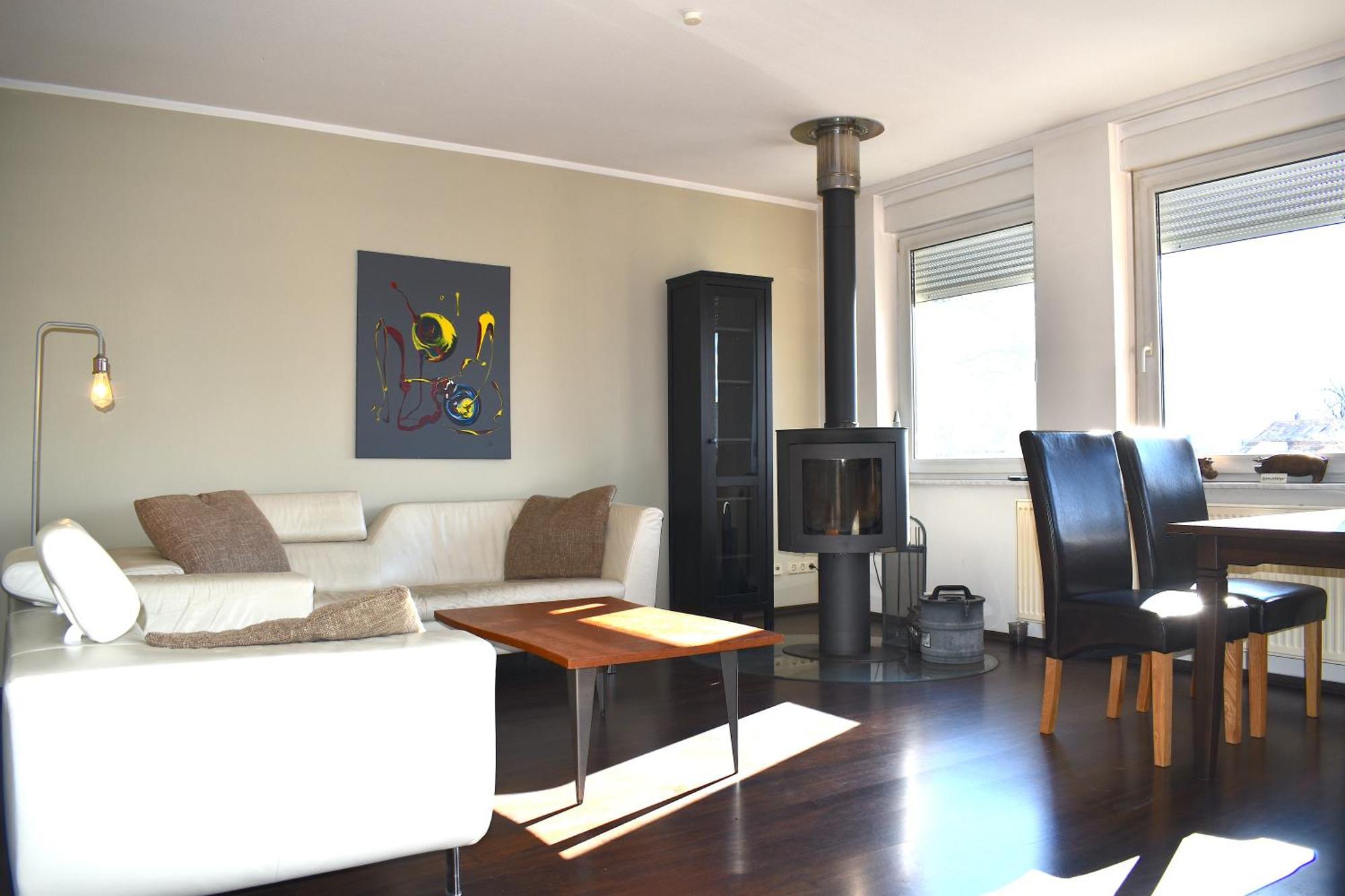 City-Dach-Apartment Mit Loggia - Balkon - Kamin Cottbus Eksteriør billede