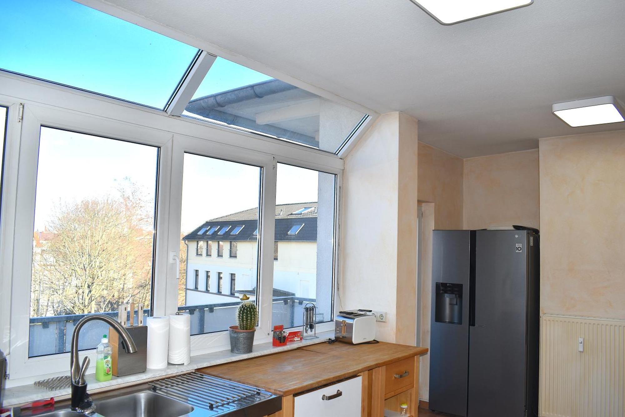City-Dach-Apartment Mit Loggia - Balkon - Kamin Cottbus Eksteriør billede